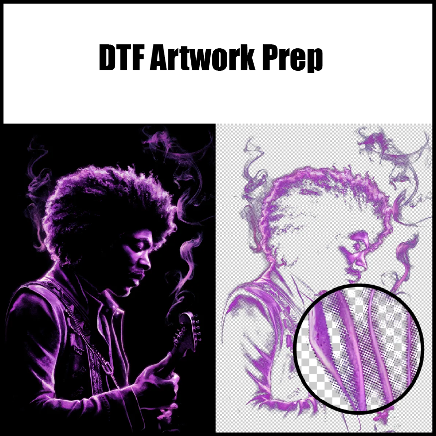 DTF Artwork Preparation Services