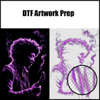 DTF Artwork Preparation Services